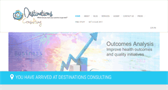 Desktop Screenshot of destinationsconsulting.com